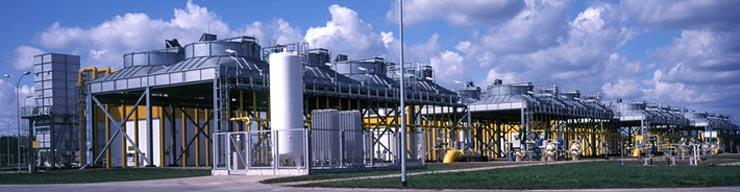 Air cooled heat exchangers are generally arranged in banks