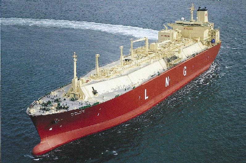 Liquefied Gases Transport Ship