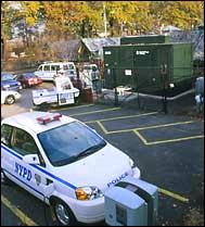 Phosphoric acid fuel cell system used by New York police department